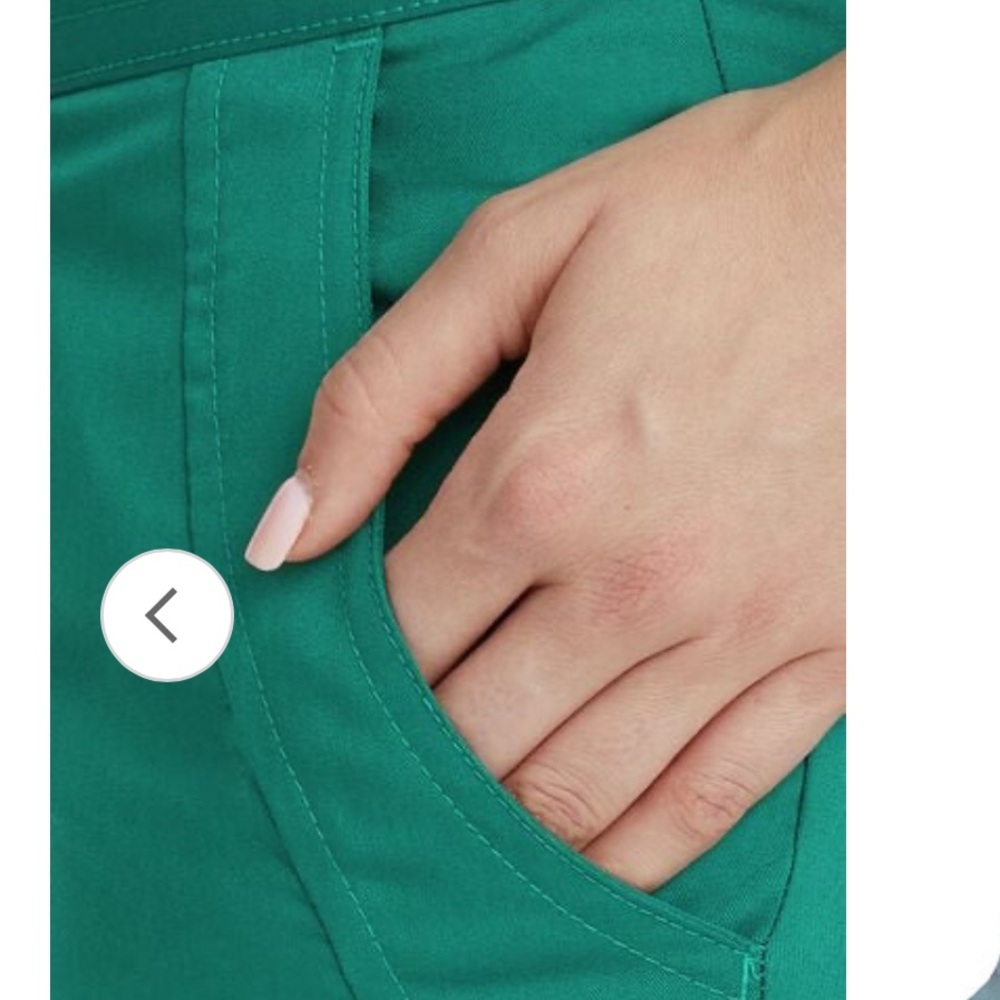 Healing Hands Women’s Taylor scrub pant in Royal Blue sz Small Petite 29”inseam - Picture 4 of 8